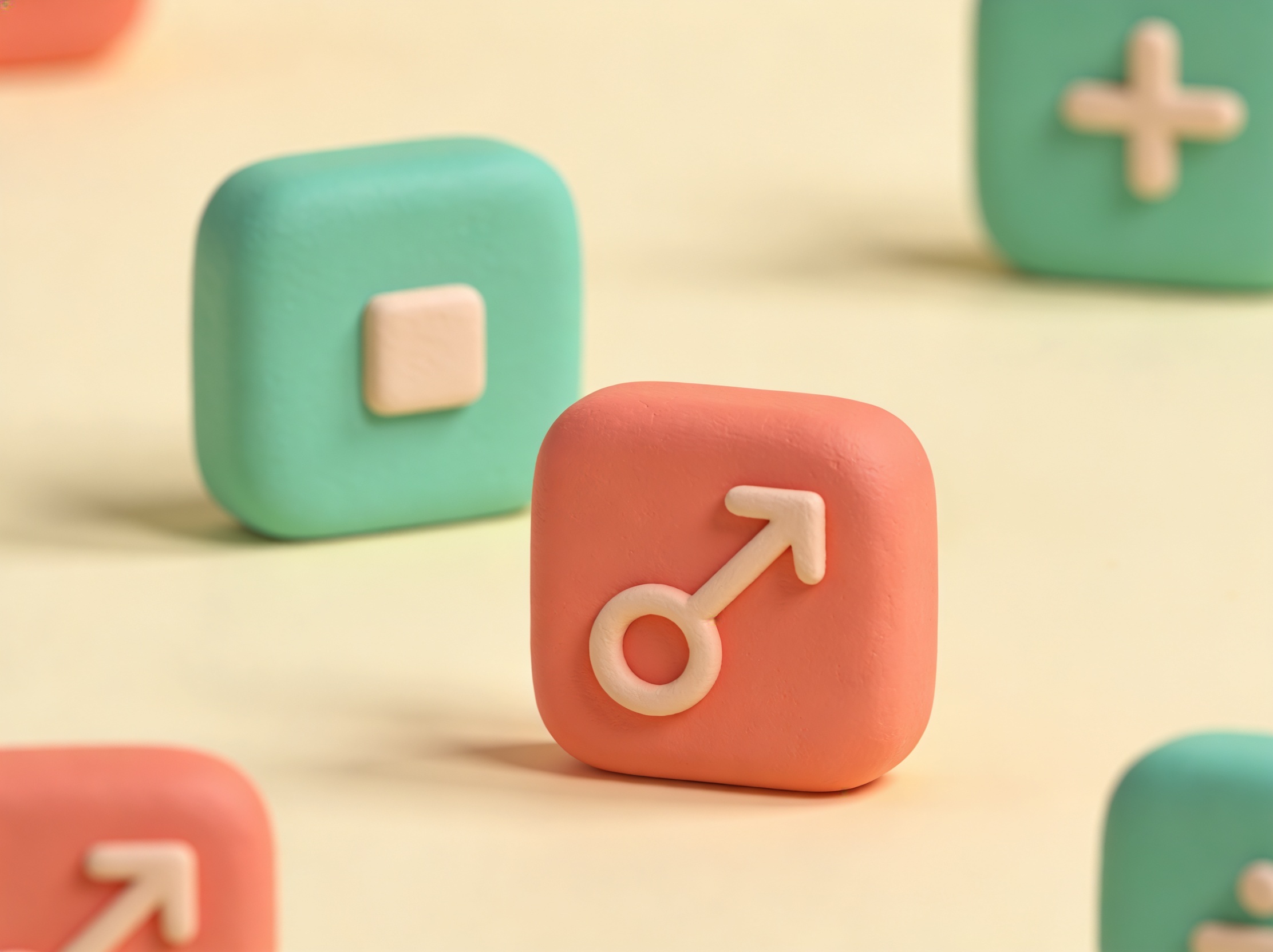 3D-illustrasjon av matematiske symboler x² og rottegn – potenskalkulator